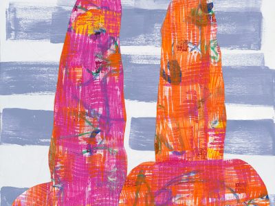 Double Happiness Penises Painting