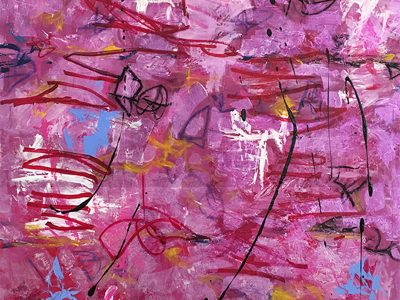 Feels Good To Be Running From The Devil Painting