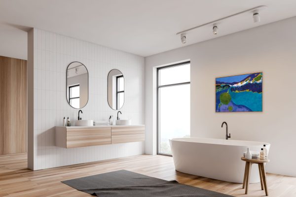 Tennessee Valley Marin County Landscape over tub