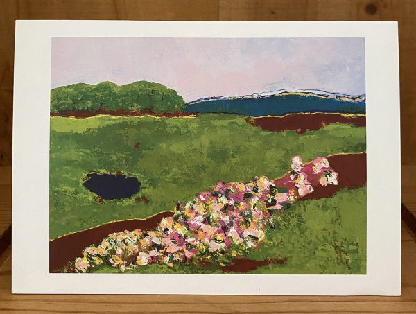 California Landscape, Summer in mat frame