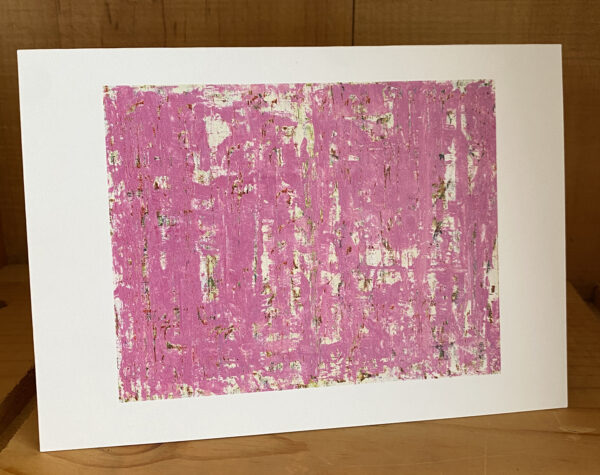 Quarry Pink Greeting Card