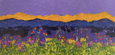 Wildflowers + Yellow Clouds